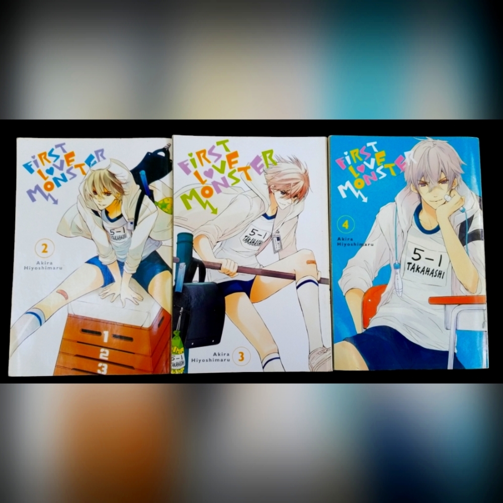 First Love Monster Manga Book, Akira Hiyoshimaru Anime Graphic Novel Teen Comic